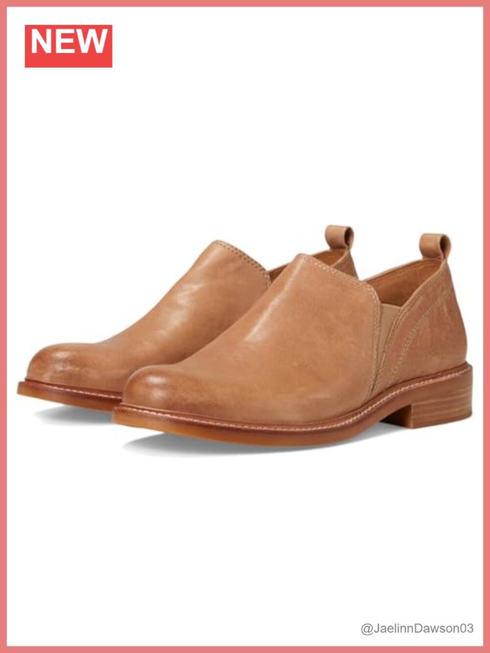 Women's Tailored Leather Loafer Flat Casual Slip-On Shoes Lightweight